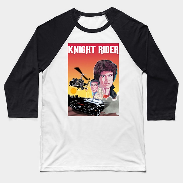 knight rider clasik Baseball T-Shirt by byonekita